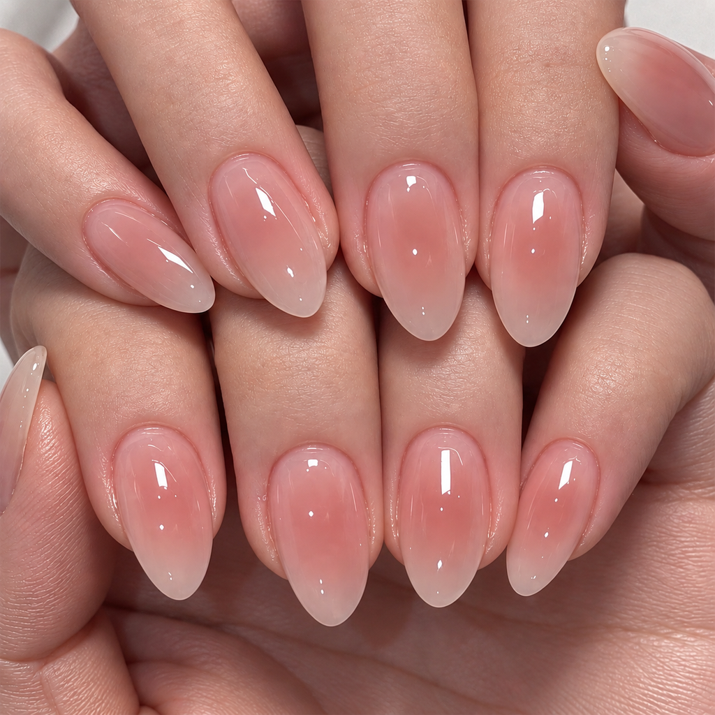 French Bloom press-on nails