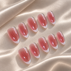 Nude Glow press-on nails alt view